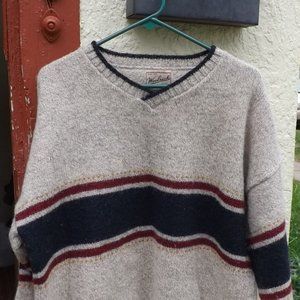 Long Sleeve Woolrich Wool Sweater